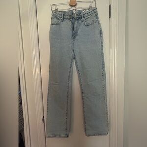 Light Blue Jeans - slim straight jeans size 6